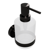 Настенный дозатор для жидкого  Bemeta Hematit 159109102