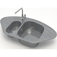 Кухонная мойка Marrbaxx Аделис Z23 Z023Q008 темно-серый