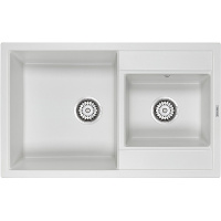 Кухонная мойка Paulmark  Tandem PM238250-WH белый