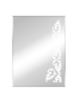 Зеркало подсветкой (60x80) Continent Шоколад Люкс ЗЛП22