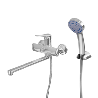 Смеситель для ванны с длинным поворотным изливом RUSH Jawa JA0735-51