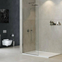 Душевая перегородка 140 см CEZARES LIBERTA LIBERTA-L-1-TB-140-C-Cr