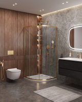 Душевой уголок (90х90) CEZARES MOLVENO MOLVENO-R-2-90-C-BORO-IV