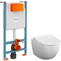 Комплект унитаза с инсталляцией Vitra Sento 9830B003-7211
