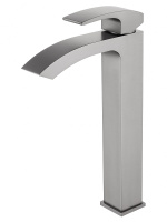 Смеситель для раковины высокий WONZON & WOGHAND FIT, темный графит WW-88239009-BGM