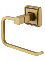 Держатель для туалетной бумаги без крышки WONZON & WOGHAND ROMA, бронза WW-7216