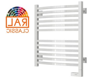 Полотенцесушитель Электрический Cунержа Аркус 2.0 Правый (600x500) Палитра RAL Classic RAL-5605-6050