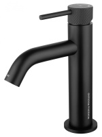Смеситель для раковины WONZON & WOGHAND, черный матовый WW-H1061-MB