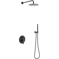 Душевая система Berges Wasserhaus Nardis 2R Black 071004