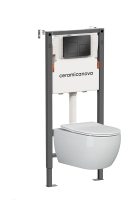 Комплект унитаза с инсталляцией Ceramicanova Balance/Play CN3001_121002MB