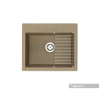 Кухонная мойка Aquaton Делия 60 1A715232LD270 терракот