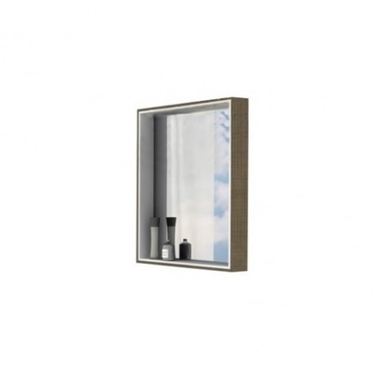 Зеркальный шкаф Акватон Фабиа 65 (корица) 1A159702FBPF0