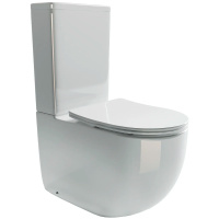 Напольный пристенный унитаз Ceramica Nova Metropol Rimless CN4001