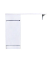 Тумба напольная с левой раковиной 100 см под стиральную машину Orange Sistema STK-40TUW+RAL белый