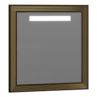 Зеркало Opadiris Карат 80 Z0000004322 бежевый глянцевый с золотой патиной