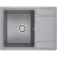 Кухонная мойка Paulmark  Flugen   PM216550-GRM серый металлик