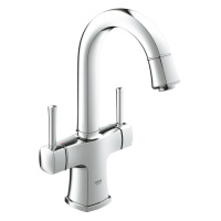 Смеситель для раковины, с двумя рукоятками Grohe Grandera 21107 000 (21107000) хром Смеситель для раковины, с двумя рукоятками Grohe Grandera 21107 000 (21107000) хром