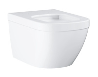 Подвесной безободковый унитаз Grohe Euro Ceramic с гигиеническим покрытием (без сиденья) 39328 00H (3932800H) Подвесной безободковый унитаз Grohe Euro Ceramic с гигиеническим покрытием (без сиденья) 39328 00H (3932800H)