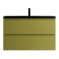 База под раковину напольная Art&max AM-Bianchi-1000-2C-SO-OM Оливковый матовый