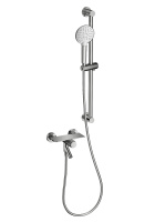 Смеситель для ванны с душевым гарнитуром WONZON & WOGHAND CLICK, хром WW-FE05L222-CR