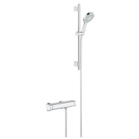 Термостат для душа с душевым гарнитуром Grohe Grohtherm 2000 NEW 34281 001 (34281001) хром Термостат для душа с душевым гарнитуром Grohe Grohtherm 2000 NEW 34281 001 (34281001) хром