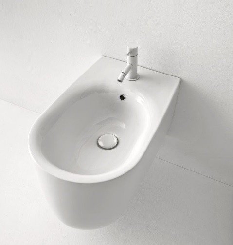 Биде подвесное Kerasan Nolita 532501 белый глянец