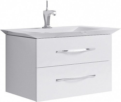 Тумба под раковину Aqwella Sim.01.07/2/W