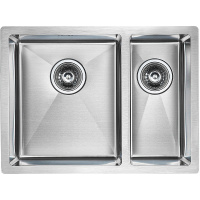 Кухонная мойка Paulmark  Zusat PM225944-BSL брашированная нерж.сталь левая