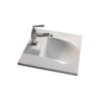 Раковина встраиваемая сверху (55х47) Kerasan Bentley 394201*1 белый