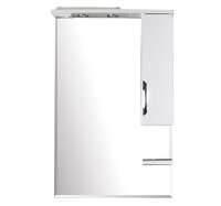 Зеркальный шкаф (67х106)   ASB-Mebel  Мессина 70 9887