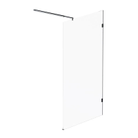 Душевая перегородка 110 см Am.Pm X-Joy W94WI-110-F1-BTE черный матовый