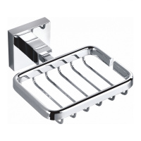 Мыльница с держателем WONZON & WOGHAND POLO, хром WW-8924