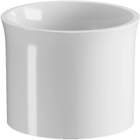 Раковина накладная (40х40) Kerasan The New Yorker 564401 белый гялнец