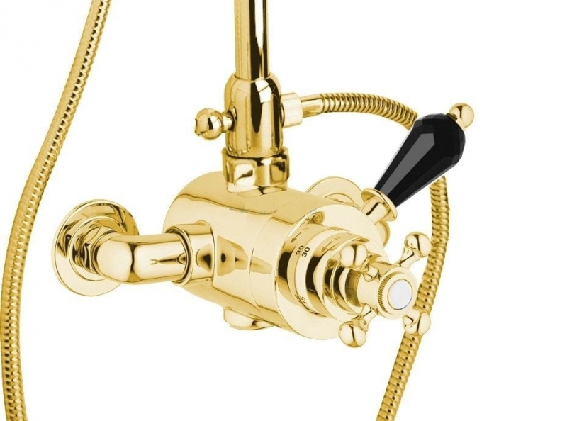 Смеситель с термостатом Cezares Vintage VINTAGE-D-T-03/24-Sw-N