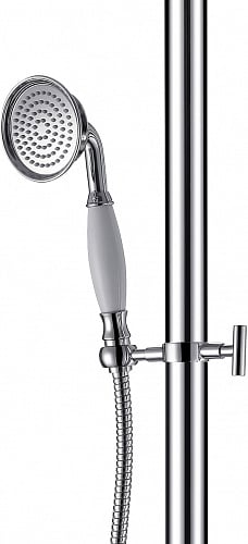 Душевая система Timo Arisa 2х режимная, без излива, напольная SX-5000/00 chrome