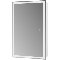 Зеркальный шкаф (50х80) BelBagno SPC-GRT-500/800-1A-LED-TCH с подсветкой