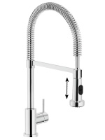 Смеситель для кухни Nobili Live LV00300/3IX Inox