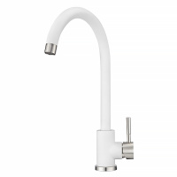 Смеситель для кухни Point PN3101W белый