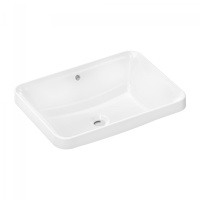 Раковина встраиваемая свеху (55x40) Hansgrohe Xuniva Q 60158450 белый