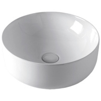 Раковина накладная (40х40) Kerasan Nolita 534401 белый глянец