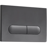 Кнопка смыва Veconi FLUSH FLV3-GM оружейная сталь матовая