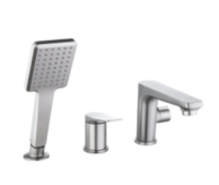 Смеситель для ванны и душа Lemark Bronx (LM3745GM)