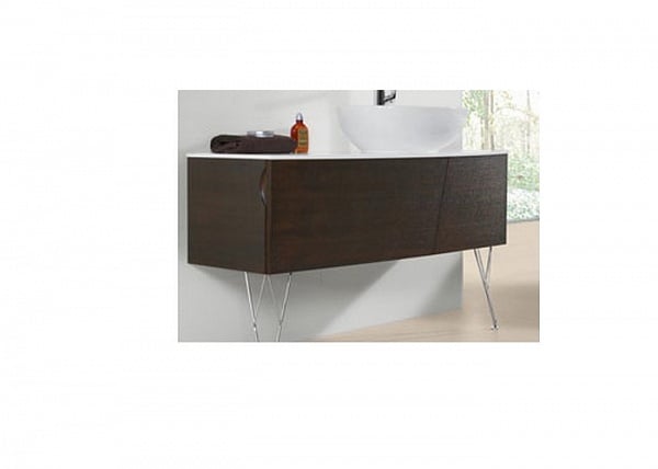 Тумба под раковину 131,6 см, темное дерево, Villeroy & Boch Aveo A844GFGT
