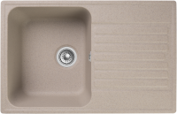 Кухонная мойка GranFest Quartz 78, 78 песочный