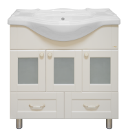 Тумба под раковину Misty Латте 85  П-Лат01085-0322Я