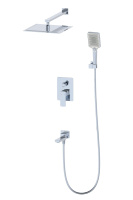 Душевая система встраиваемая WONZON & WOGHAND EDGE, хром WW-88939003-CR