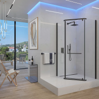 Душевой угол Veconi Rovigo RV-36B, (100x100) RV36B-100-01-C5