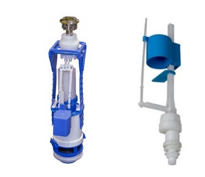 Механизм смыва Winkiel E404+E152 1/2 с наливным механизмом для нижней подачи 1/2