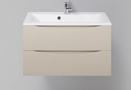 База под раковину подвесная BelBagno MARINO-800-2C-SO-CO-P Crema Opaco