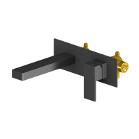 Смеситель для раковины встроенный Timo Selene черный 2071/03SM